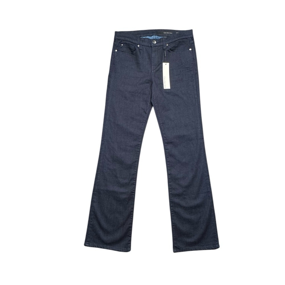 Calvin Klein Dark Blue Boot Cut Jeans